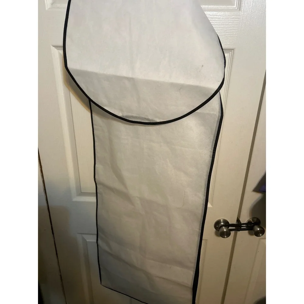 Azazie Garment Bag Dress Storage Bag Formal Gown Travel White‎ Black